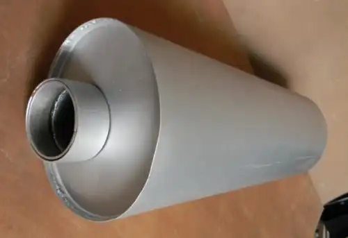 глушитель! под шаровое соединение с кольцом МАЗ-555102/5516/6303 555102-1201010