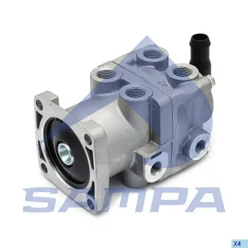 кран тормозной! 8отв. 16x1.5 Scania GPRT 094.121-01 SAMPA