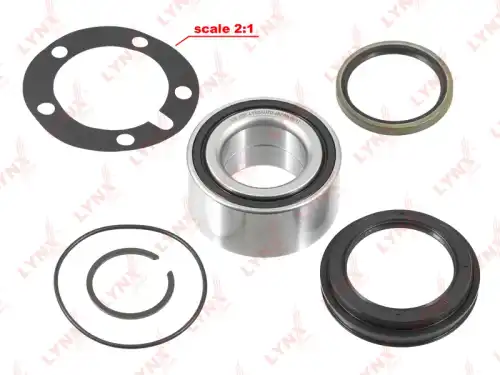 подшипник ступицы! задней Toyota Land Cruiser 4.2D-4.7 98-07, Lexus LX470 WB-1251 LYNXAUTO