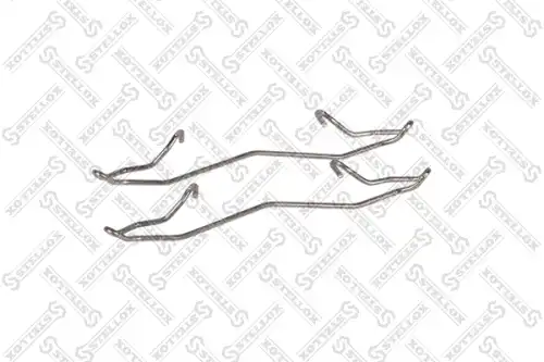 р/к торм. колодок передних!2крепежаOpel Astra F/Omega A/Vectra A/Kadett E 1.4-2.3 84-03 00-01529-SX STELLOX