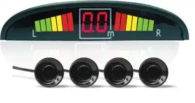 парктроник! 4 датчика + коннекторы, цветной светодиодный дисплей с цифровым табло A78012S AVS