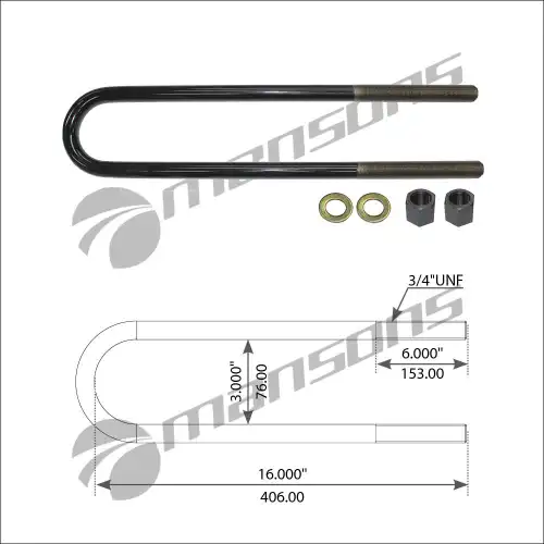 Стремянка рессоры MANSONS 120.486