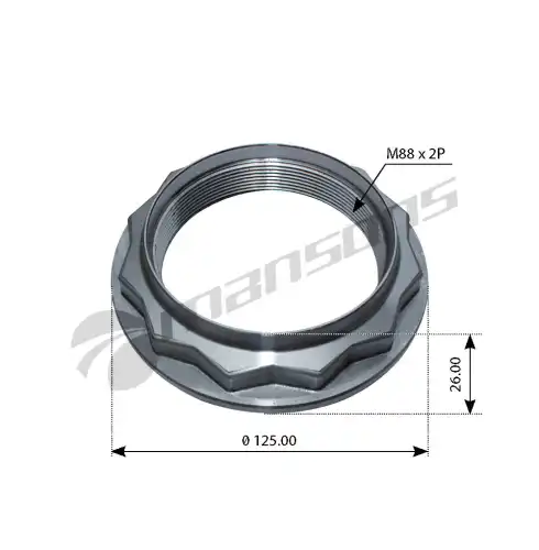 Гайка ступицы MANSONS 700.638