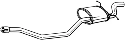 глушитель! BMW MINI (R56) 10-13 280253 BOSAL