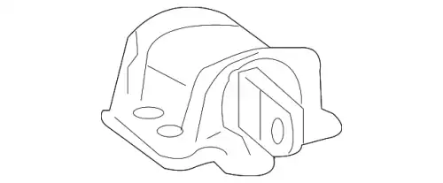 Подушка крепления КПП MB 221 240 05 18