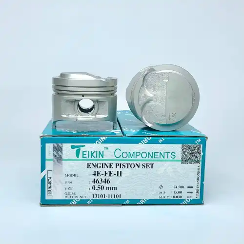 к-кт поршней! 0.50 (4 шт.) Toyota Corolla 1.3 4E-FE 91-01 46346050 TEIKIN