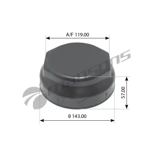 Крышка ступицы MANSONS 300.195