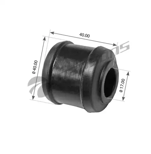 сайлентблок стабилизатора !(мр) концы d17xd34xd40x40mm Omn MB Atego 712-1017-1524 700.095 MANSONS