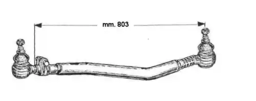 Рулевая тяга ERREVI 712756
