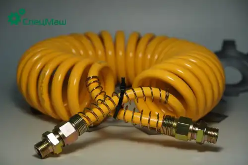 шланг витой! желтый М16х1,5 (7.5 м ПОЛИАМИД)МАЗ, КАМАЗ 452.711.007.0-6 СПЕЦМАШ