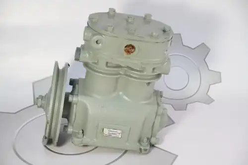 компрессор! в сборе со шкивом, 270 л/мин, плоская голова МАЗ 5336-3509012-10 СПЕЦМАШ