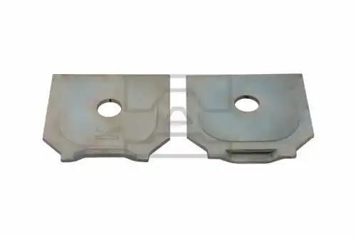 пластина крепления полурессоры! 121x125x5 BPW AS 29.0005 AVTOSHTAMP
