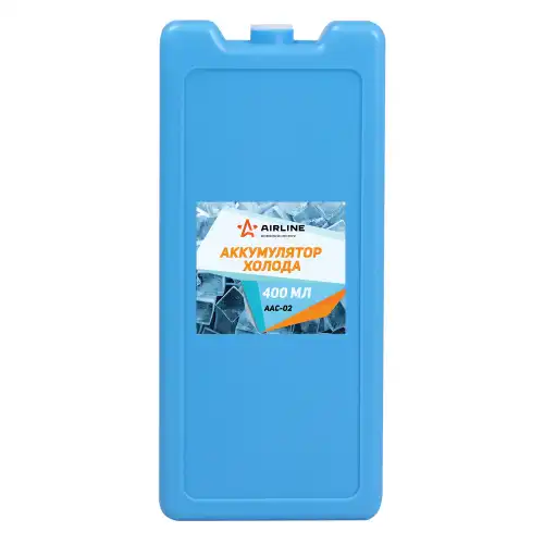 аккумулятор холода! 400мл, размер 18x8, 2x3см AAC-02 AIRLINE