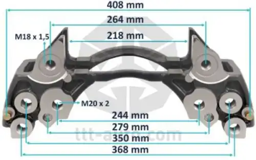 р/к суппорта! LRG730/LRG731 Volvo 20308 TTT