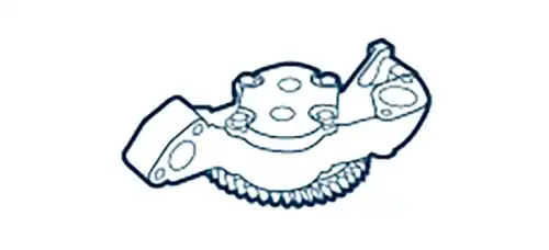 масляный насос в сборе !корпус, шестерня, зуб.колесо DEUTZ FL1011 04 1800 201102 OE GERMANY