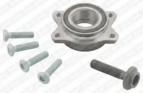 VKBA6547 [4F0498625B] !к-т подшипника ступицы пер. со ступицей Audi A6/A8 2.0-4.2i/TDi 06> R157.40 SNR