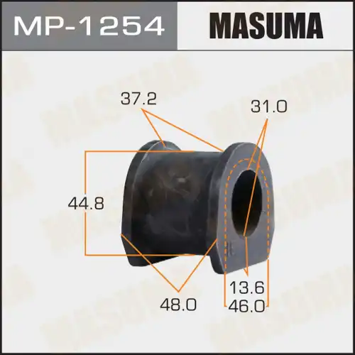 втулка стабилизатора переднего! Mitsubishi L200/Pajero Sport 15> MP-1254 MASUMA