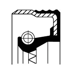 сальник дифференциала! 44x90.1x10/15.5 BMW E46 2.0/2.5/2.8/2.0D M52/M47 97> 010 332 94B CORTECO