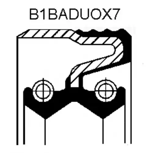 сальник штока КПП! 15x24x6 VW Bora/Golf/Polo/Passat/Touran 1.2/1.6/1.8/2.0/1.9TDi 92> 010 301 18B CORTECO