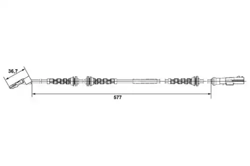 Датчик ABS BOSCH 0 265 007 779