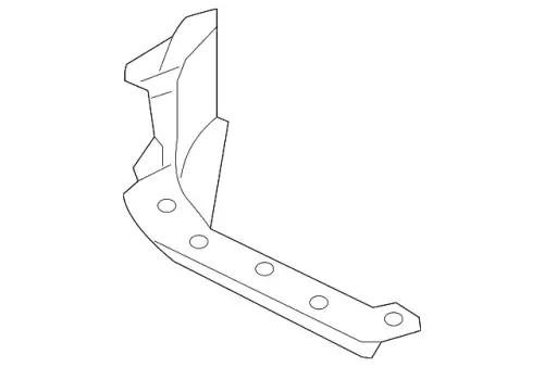 Брызговик переднего подкрылка KD53-56-114A MAZDA