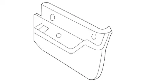 НАКЛАДКА ПОРОГА KB7W-51-PW1 MAZDA