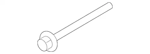 W705235S442 БОЛТ М12Х100 С ШЕСТИГРАННОЙ ГОЛОВКОЙ С ФЛАНЦЕМ (1406215) FORD