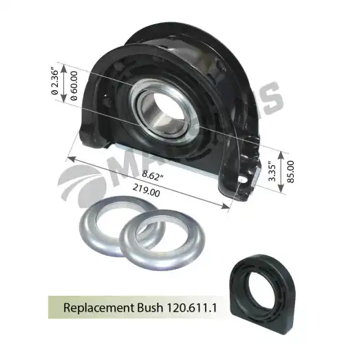 Подвесная опора кардана MANSONS 120.611