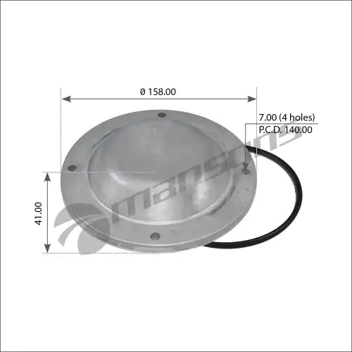 Крышка ступицы MANSONS 200.093