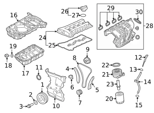 направляющая цепи ГРМ! Mitsubishi 1141A063