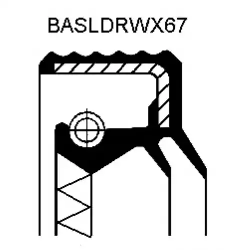 сальник дифференциала! 45x60x8 Audi 80/100/A4/A6, VW Passat/T4 1.6-2.5TDi 90> 120 172 70B CORTECO