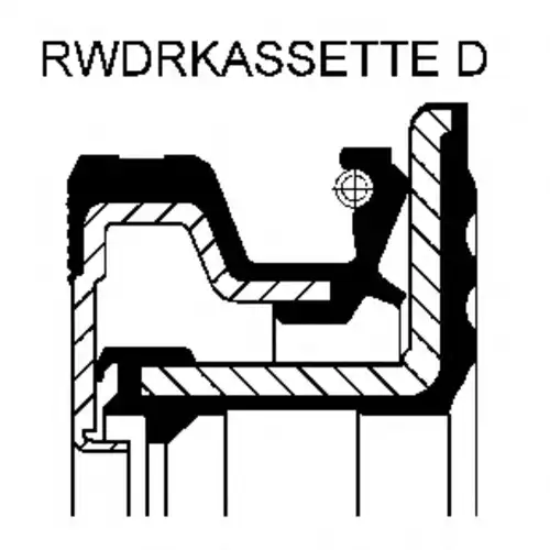 сальник КПП !82.55x114.25x14/19 RWDR-KASSETTE EATON MAN 01029128B CORTECO