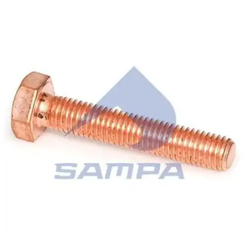 болт выпускного коллектора !M10x1.5x55/55 1-7x медн.MAN D0826/0824 020.061 SAMPA