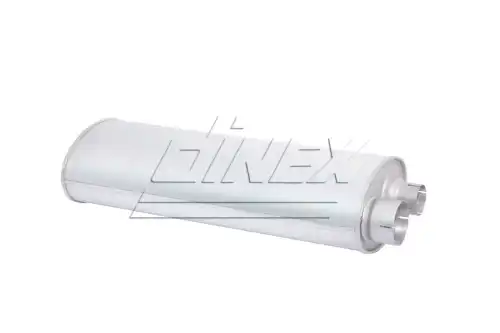 резонатор(бочка) глушителя ! овальный MAN L2000 47300 DINEX