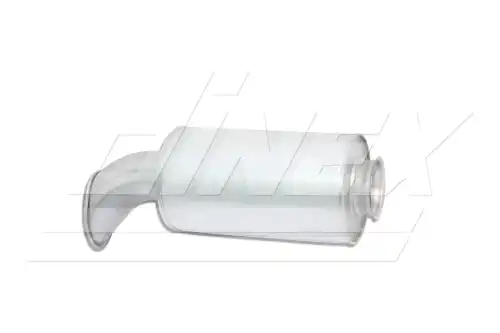 резонатор(бочка) глушителя !кругл. с выхлопной трубой Volvo N/FL/FM/FH 10/12/16 80402 DINEX