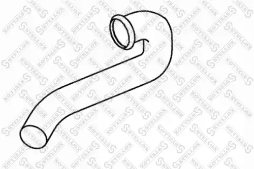 труба выхлопная !2-изг DAF 95XF 82-03520-SX STELLOX