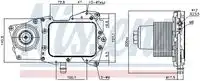 Масляный радиатор NISSENS 90945