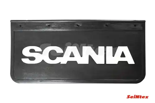 к-т брызговиков! с надписью, 520x245mm Scania 88678 SEINTEX
