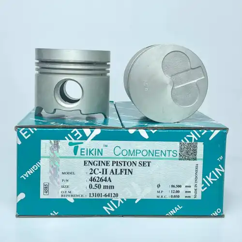 Поршень без колец Toyota 2C-II d86.0+0.50 ALFIN (13101-64120) Teikin 46264A 0.50