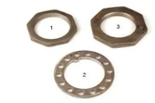 р/к ступицы! на сторону гайки M65x1.5x10 SW85+M65x1.5x11+стопор ROR TM20000/22500/25000 085.508 SAMPA