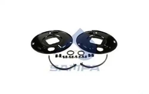 комплект щитков пылезащитных !на ось кв.балка 120 SN4218-2 30град BPW H 8-9т 070.515 SAMPA