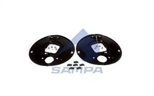 комплект щитков пылезащитных !на ось кв.балка 120 SN4218-2 16град BPW H.. 8-9т 070.516 SAMPA