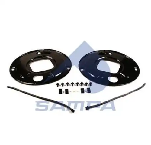 комплект щитков пылезащитных !на ось кв.балка 150 SN4218-2 25град BPW H.. 8-9т 95-> 070.517 SAMPA