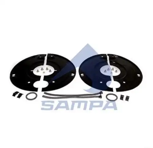 пылезащитные щитки комплект на ось!кругл.балка d127 SN4218-2 30град BPW H.. ->95г 070.535 SAMPA