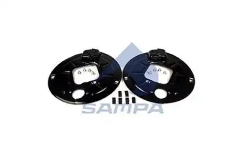 комплект щитков пылезащитных !(мр) на ось кв.балка 150 25град BPW SN4218 1995-> 070.533 SAMPA