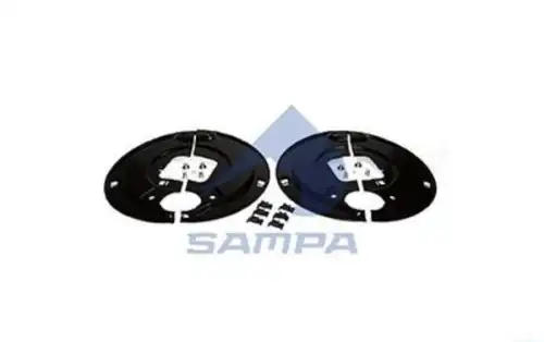пылезащитные щитки комплект на ось !кв.балка 120 SN4220-2 16 град BPW H.. ->95 070.538 SAMPA
