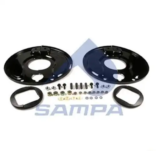комплект щитков пылезащитных !на ось круглая балка d=120мм BPW SN4218 070.532 SAMPA