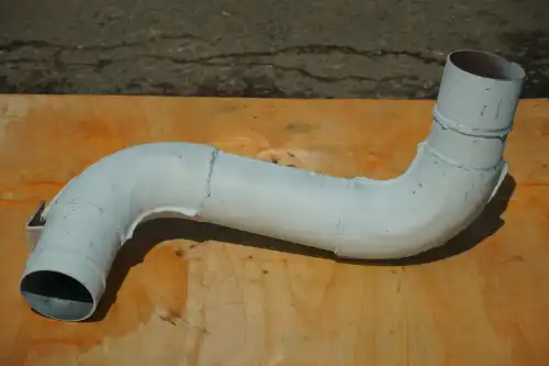 труба приемная глушителя! верхний выхлоп, 'зиг-заг длинный' МАЗ-5551/5516/6422 543202-1203032 СПЕЦМАШ