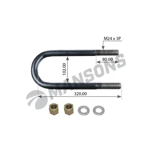 Стремянка рессоры MANSONS 300.121