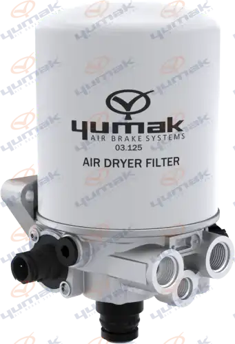 осушитель воздуха ! в сборе, P=12,5bar, с подогревом MAN 03.03.036 YUMAK